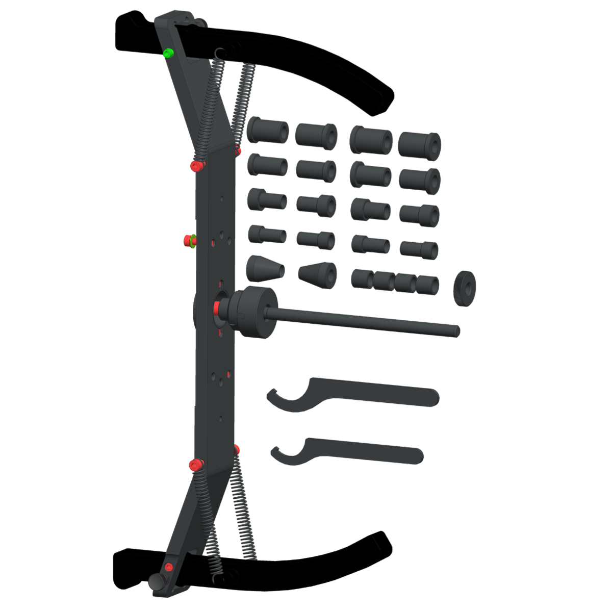 картинка Адаптер для балансировки мотоциклетных колес КС-225 Sivik