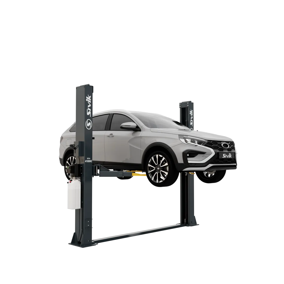 картинка Двухстоечный электрогидравлический подъемник ПГА-4100-НС (3+3) Sivik